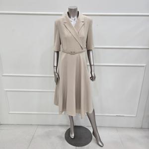 [미니멈]MYBAWO3140LE1 언발 랩 카라 원피스_JK