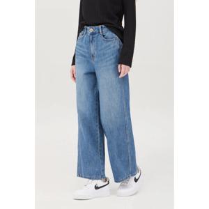 [베네통]여성 다트 인밴딩 와이드 데님팬츠 BADP24541