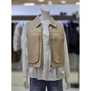 소고트리아나 세이브존07 양가죽 레더 베스트 AL3WA01