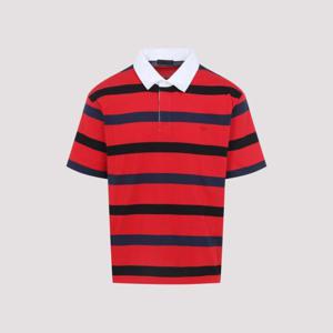 프라다 폴로 티셔츠 UJN989SOOO 19FA F0E7D ROSSO BLU