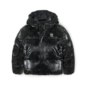 MLB키즈 프리즘 걸스 글로시 모노그램 숏패딩 (7FDJM095650BKS)