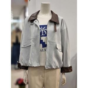 오프리미츠 세이브존02 배색 카라 점퍼 B25JP2902