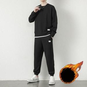 와플 기모 겨울 트레이닝세트 츄리닝세트 조거팬츠