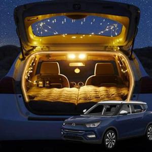 티볼리아머 차박 식빵등 LED 트렁크 조명 감성무드