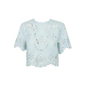 짐머만 블라우스 6196TRS261MIT Light Green