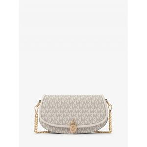 마이클코어스 밀라 컨버터블 크로스바디 스몰 - MK 시그니처 35F5GIMC1B2605 라이트 크림 멀티