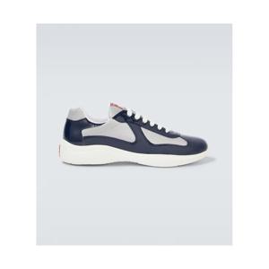 프라다 페이턴트 레더 스니커즈 P01068919