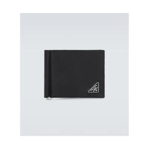 프라다 Saffiano 메탈 머니 클립 지갑 P00442597