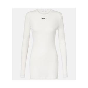 미우미우 코튼 저지 미니드레스 P01106283