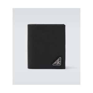 프라다 로고 사피아노 레더 지갑 P01083946