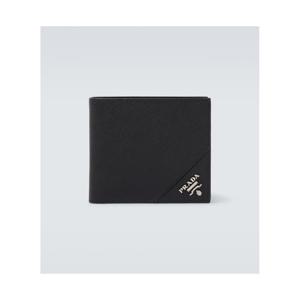 프라다 로고 사피아노 레더 지갑 P01083947