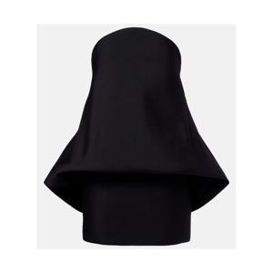 발렌시아가 페플럼 뷔스티에 드레스 P01158863