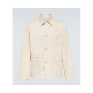 프라다 코튼 블루종 재킷 P00899868