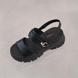 에스콰이아 HC03 심플한 금속 장식 후밴드 여성샌들 PFFMSD705