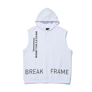 인터크루 남성 레이어드후드나시베스트 ITW2TH41AWH (화이트)