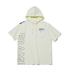 인터크루 남성 디지털아트전사반팔후드 ITW2TH33ALM (레몬)