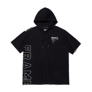 인터크루 남성 디지털아트전사반팔후드 ITW2TH33ABK (블랙)