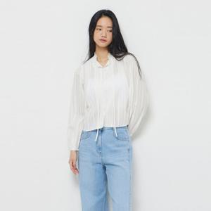 [시슬리][롯데단독] 레이스 프릴 블라우스 SAWS82631