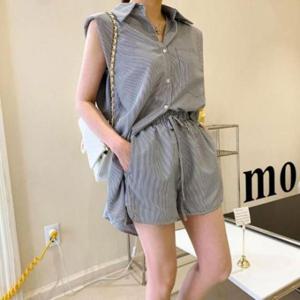 [SBD] 반 셋업 팬츠 바지 바지 숙 트레이닝 핫팬츠 쇼츠 데님 밴딩팬츠 이젠나 5부반바지 여성 LED250230 민소매