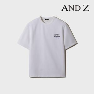 [앤드지]오버핏 그래픽 자수 실켓 반팔티 2종 1택 (BPG2TC12332)