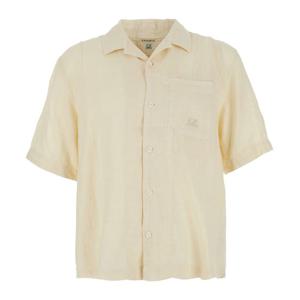 CP컴퍼니 리노 체스트 포켓 백 플리츠 셔츠 20CMSH258A 110533G