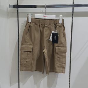 [소이]6부 카고 버뮤다 면바지 26M0204_BE_KG