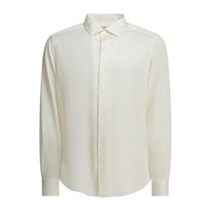 에르메네질도제냐 포인트 칼라 실크 블렌드 셔츠 UHX46A3 SRO1N