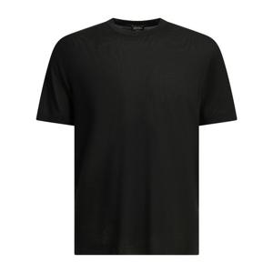 에르메네질도제냐 울 크루넥 반팔 티셔츠 UH15M9A3 TSHK09