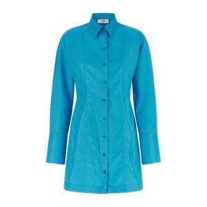 펜디 톤온톤 레터링 자수 테크노 원피스 FDD537AW9B F1W0L