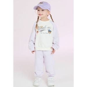 MLB키즈 메가베어 프렌즈 라글란 맨투맨세트 (7AS2C026150LDS)