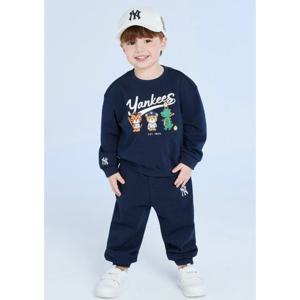 MLB키즈 메가베어 프렌즈 아트웍 맨투맨세트 (7AS2C016150NYS)