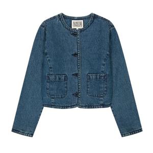 마리떼 라운드 넥 데님 자켓 W A2 MFG46SDJ102 DBL ECU