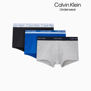 CK언더웨어 NB2336O-87V 남성 코튼 스트레치 LTE 3PK 트렁크