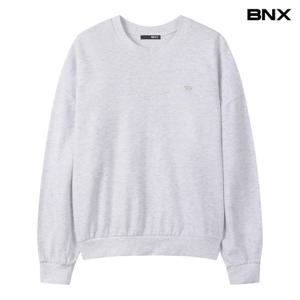 [BNX]펜던트 포인트 오버핏 맨투맨 티셔츠 (BY1TS015L0)