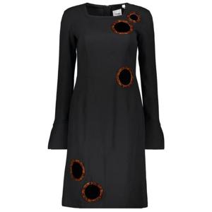 26 SS 버버리 펜디 프레임드 컷아웃 크루넥 시프트 드레스 A1189 4561669115702