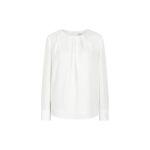 JJ지고트 라운드넥 턱 디테일 블라우스 (GP2A0BL811)