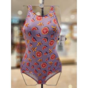 레노마수영복  RN-LS2E807PP 여성U자형캡내장로우컷실내수영복