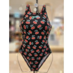 레노마수영복  RN-LS2E805BK 여성X자형 앵두실내수영복