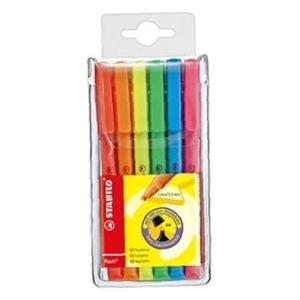 스타빌로 플래쉬 형광펜 6색 세트