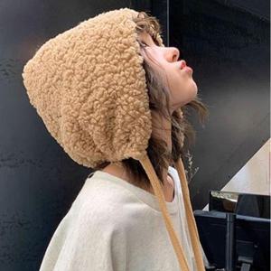 여성벙거지모자 데일리 뽀글이 보넷 겨울 방한 모자 여자 벙거지