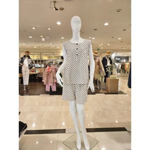 쿨 주름지 도트나염 여성 홈웨어 (VEV3633F VEP3633F)