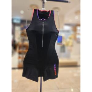 레노마수영복  RN-LS2E852KK 여성반집업반신아쿠아겸용실내수영복