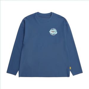 [내셔널지오그래픽 (행사)]남성 컨셉 그래픽 긴팔 래쉬가드 (세미오버핏) N232MRG440