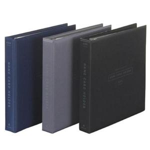 문화 A400 SILK PVC 3공 D링 명함첩 35mm 400매 수용