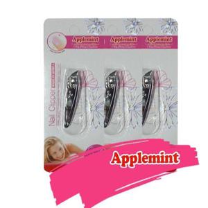 홈아트 옆깍이식 애플민트 손톱깍기 3개 애플민