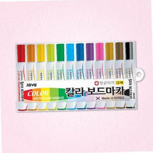 자바 java 8400 칼라보드마카 12색세트