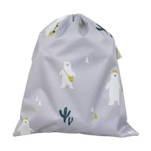 더해피 다용도 조리개 가방 학교/파우치/에코백/소풍