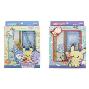 학용품선물 포켓몬스터 해피 문구 (랜덤) 선물용 학용품 세트 2개