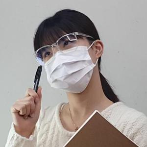 블루라이트차단안경 동글이 뿔테 안경 화이트