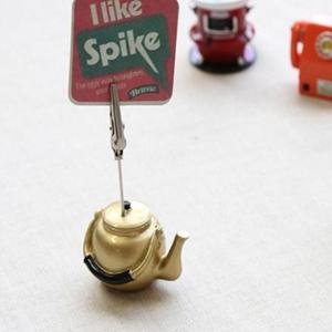 메모꽂이 메모클립 주전자 홀더 꽂이